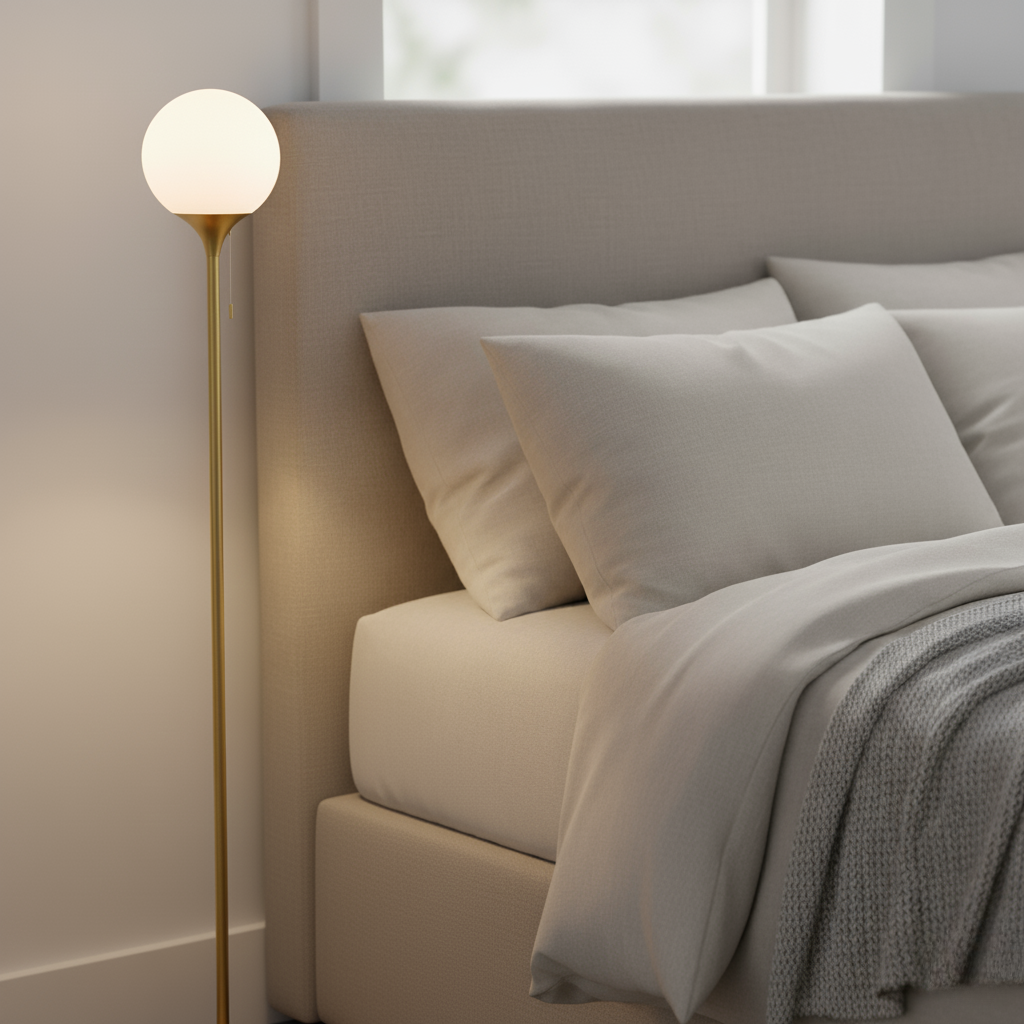 Modern Globe Floor Lamp