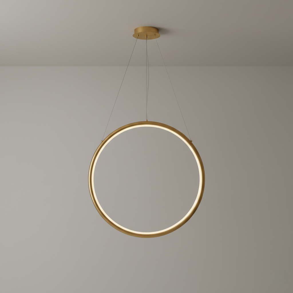 LED Ring Pendant Light