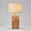 Natural Travertine Stone Table Lamp