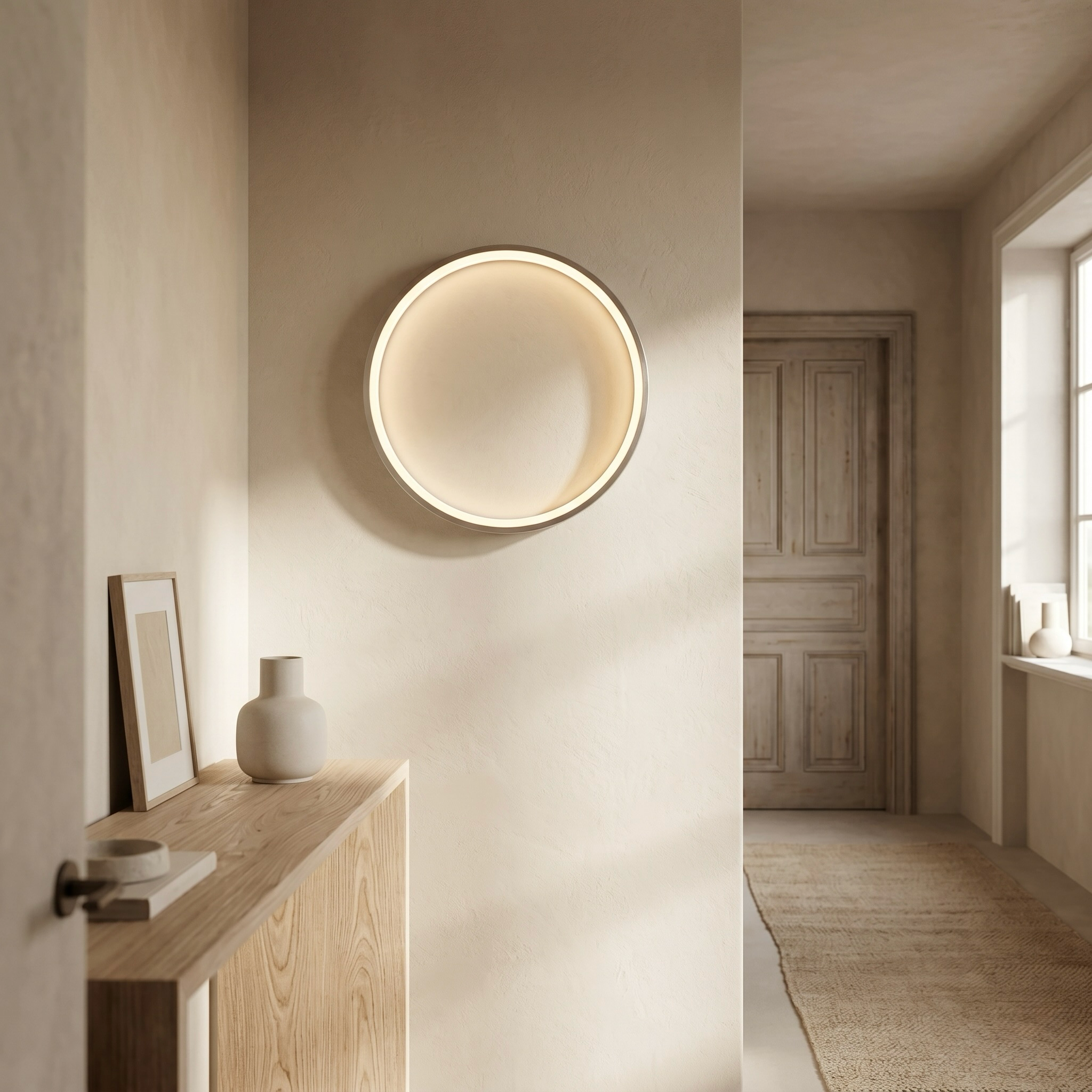 LED Halo Flush Mount Ceiling Light