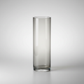 Sleek Clear Cylinder Glass Vase