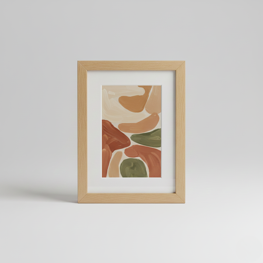 Framed Abstract Art Print