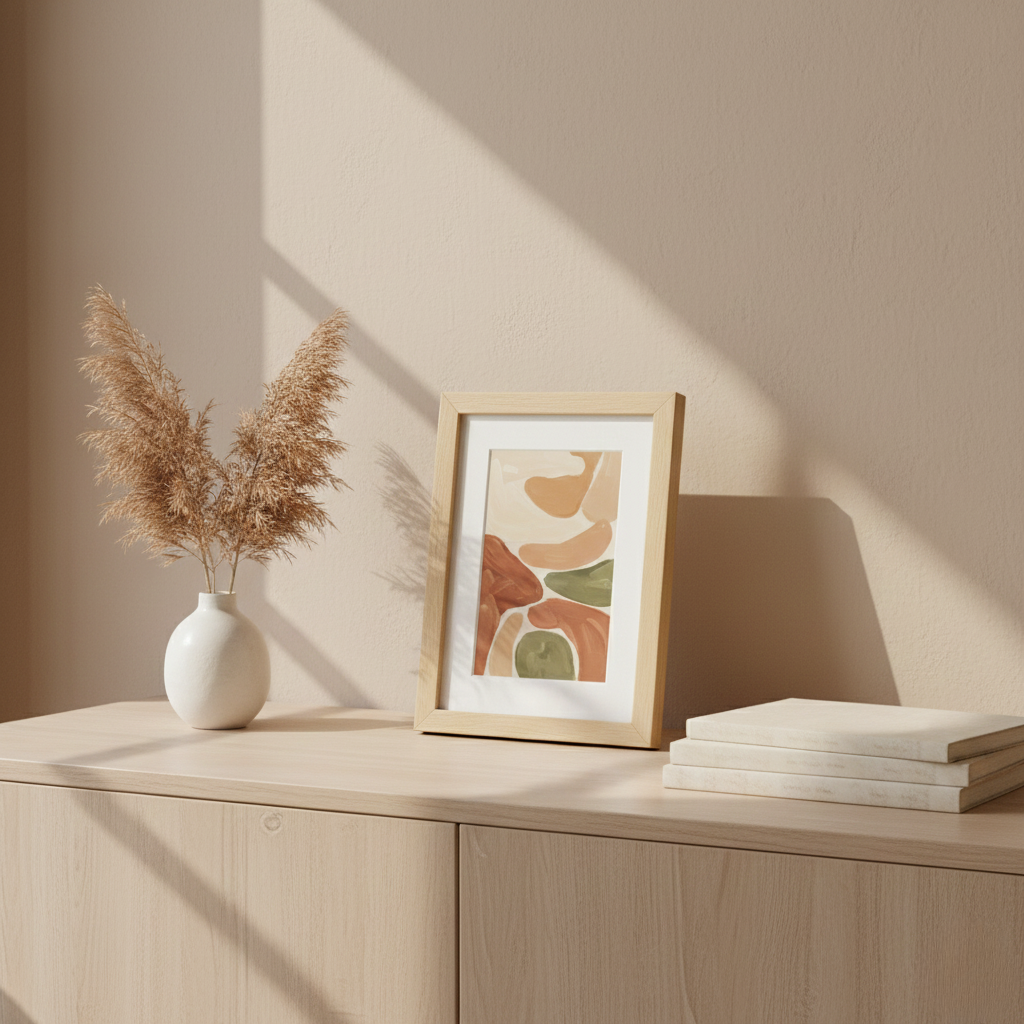 Framed Abstract Art Print