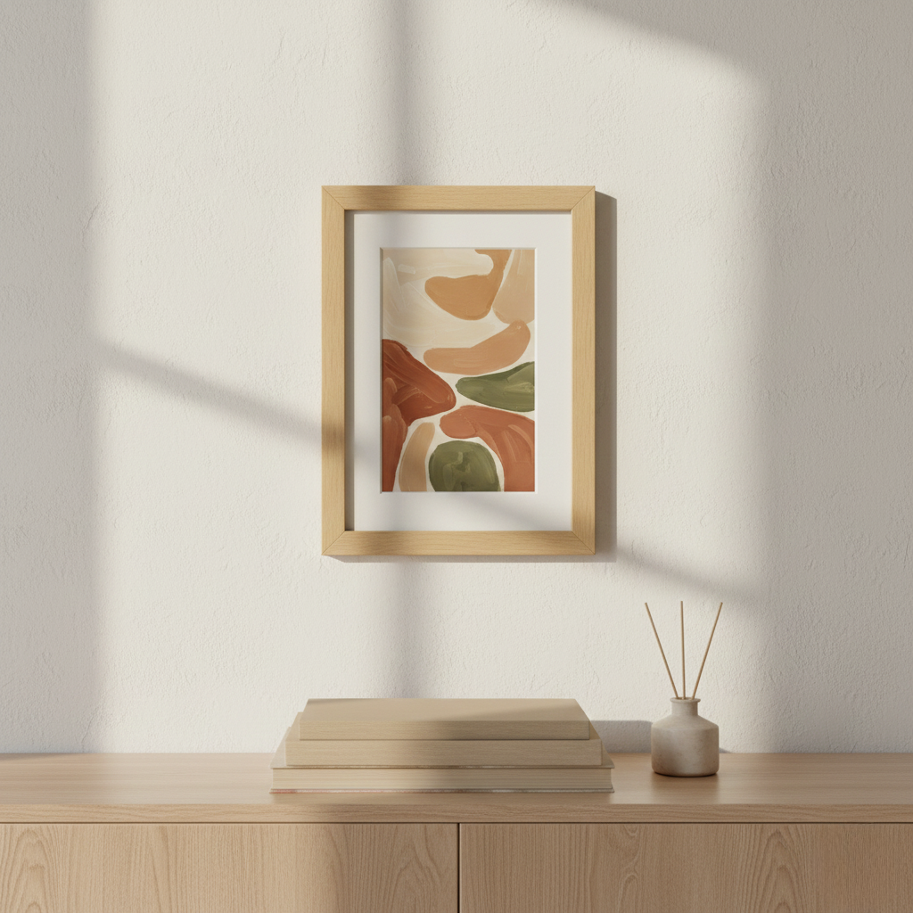 Framed Abstract Art Print