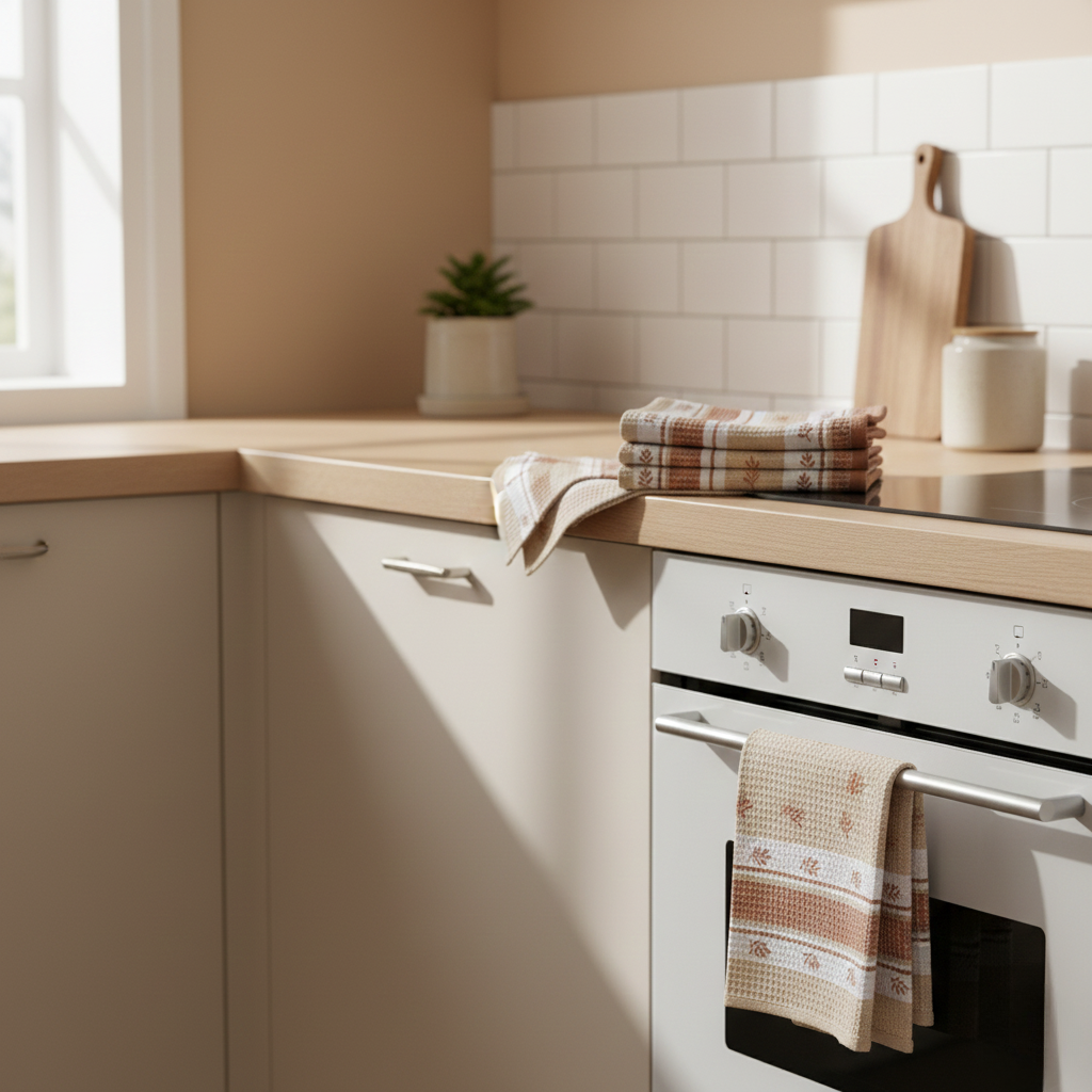 Autumn Pattern Kitchen Towels Set