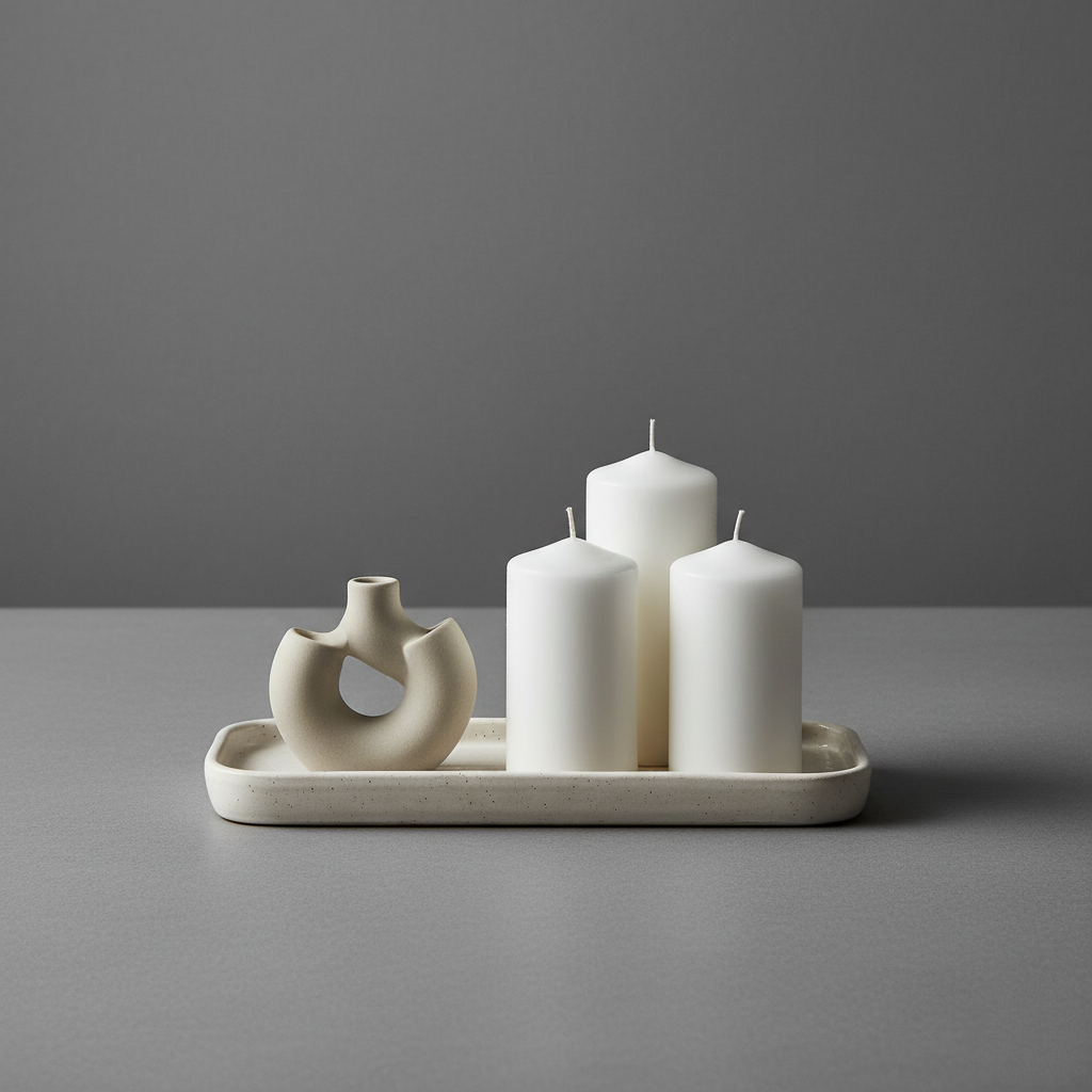 Modern Candle Set