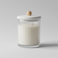 Minimal Glass Candle