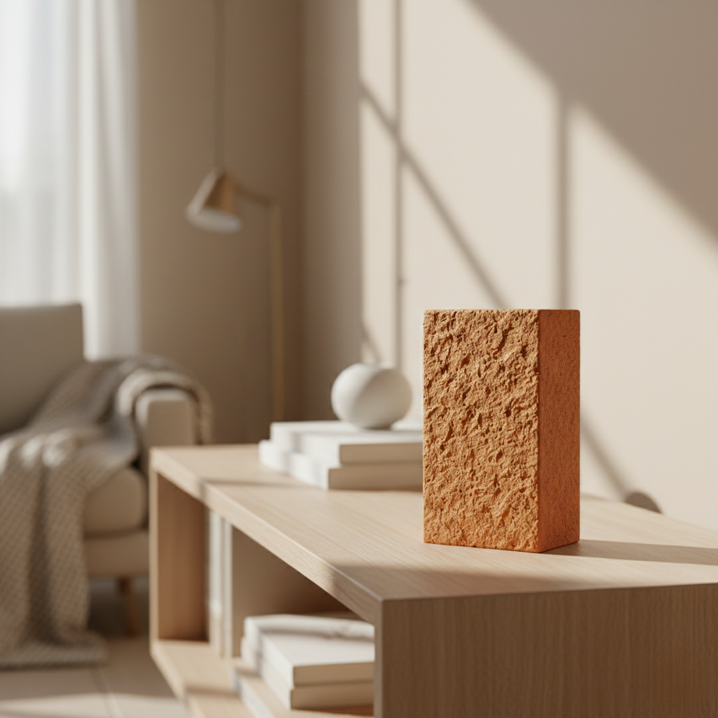 Natural Cork Rectangular Display Block