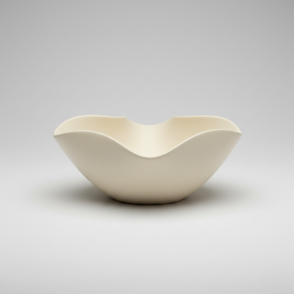 Sculpted Ceramic Bowl