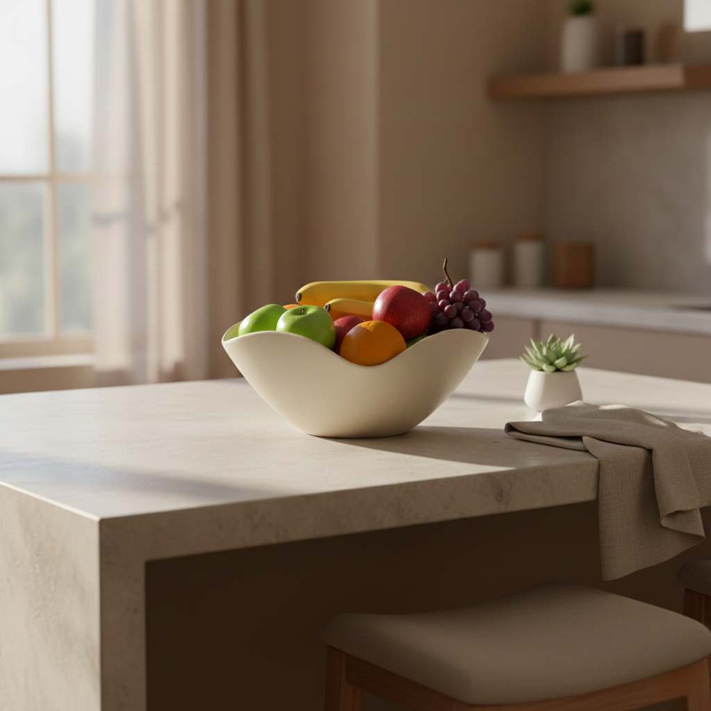 Sculpted Ceramic Bowl