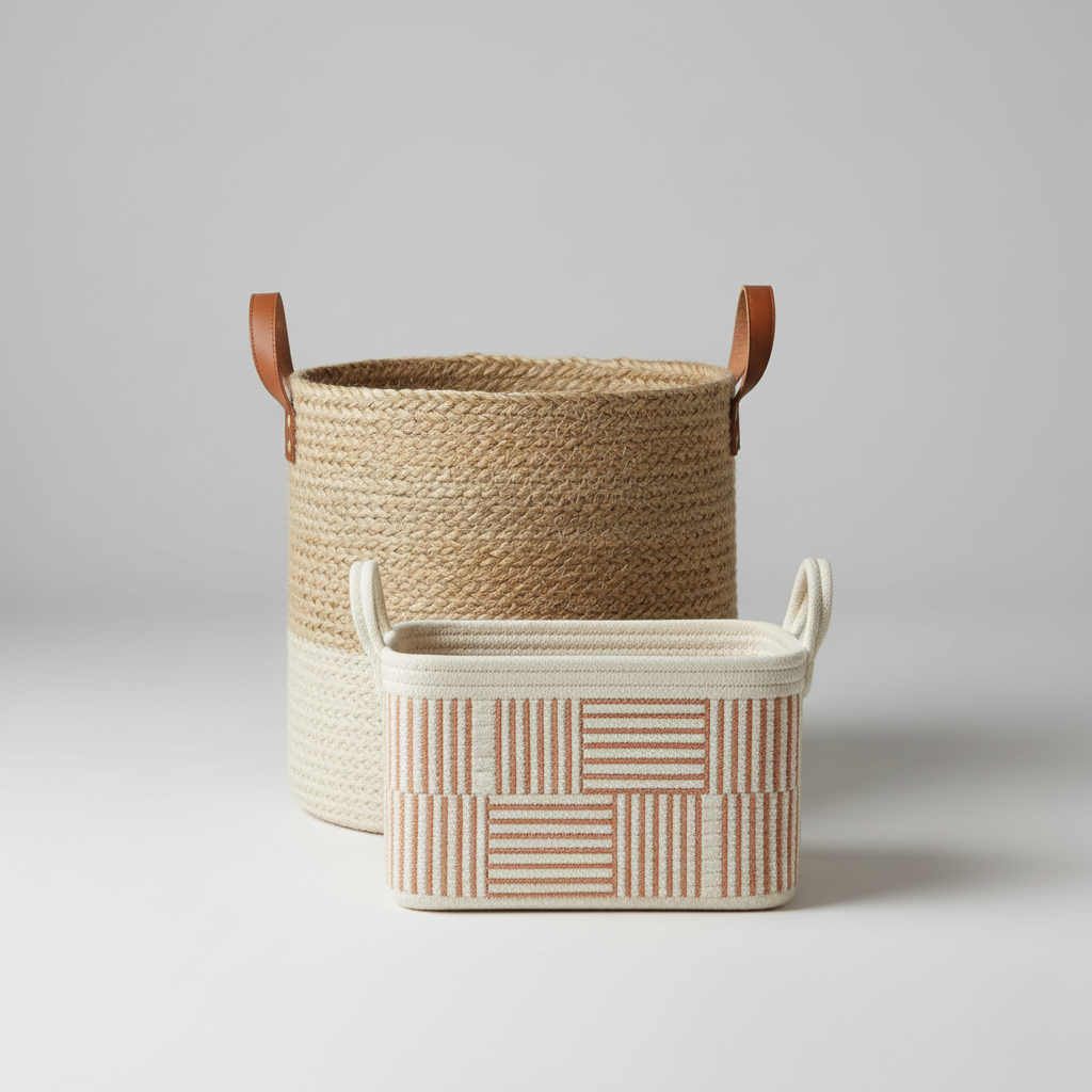 Woven Storage Basket Set