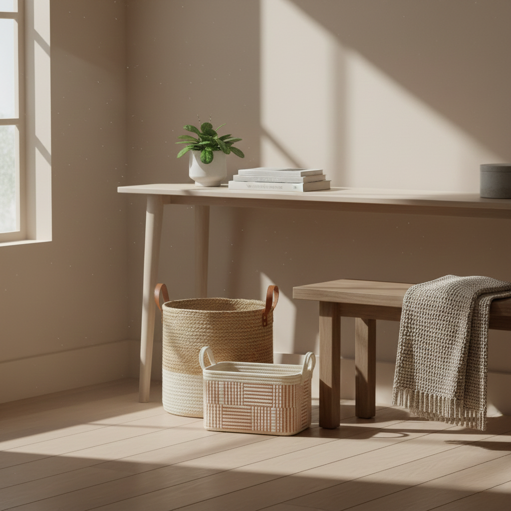 Woven Storage Basket Set