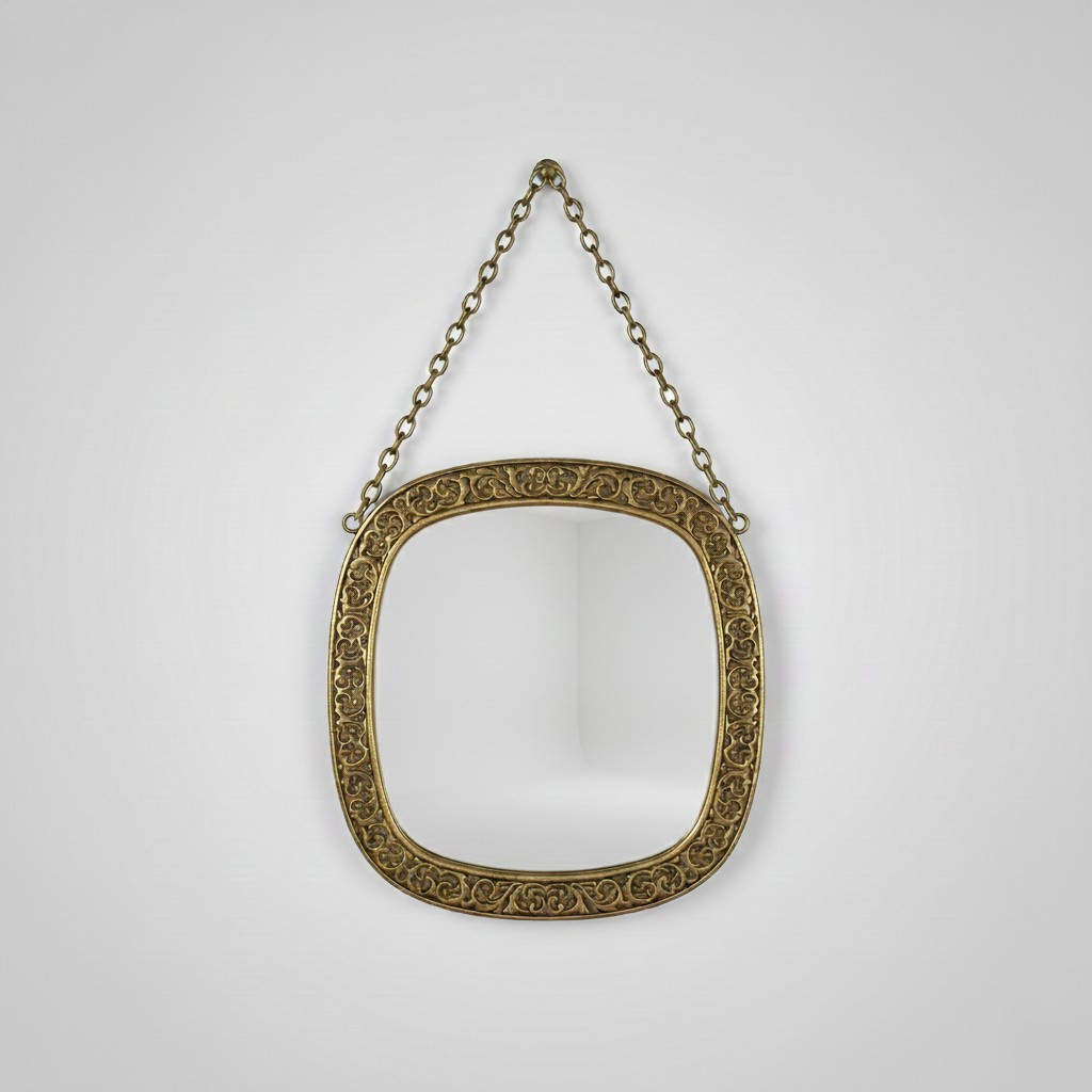 Vintage Hanging Wall Mirror