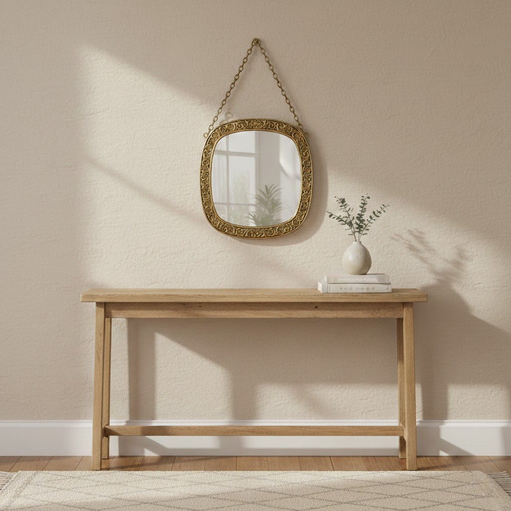 Vintage Hanging Wall Mirror
