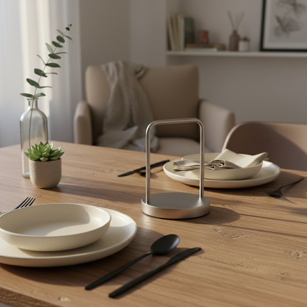 Minimal Stainless Steel Handle Stand