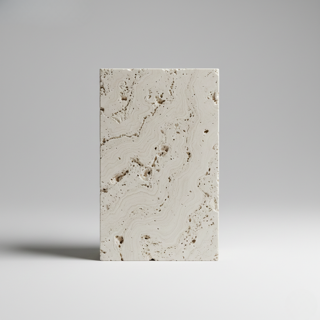 Travertine Stone Display Block