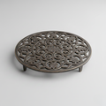 Ornate Cast Iron Trivet