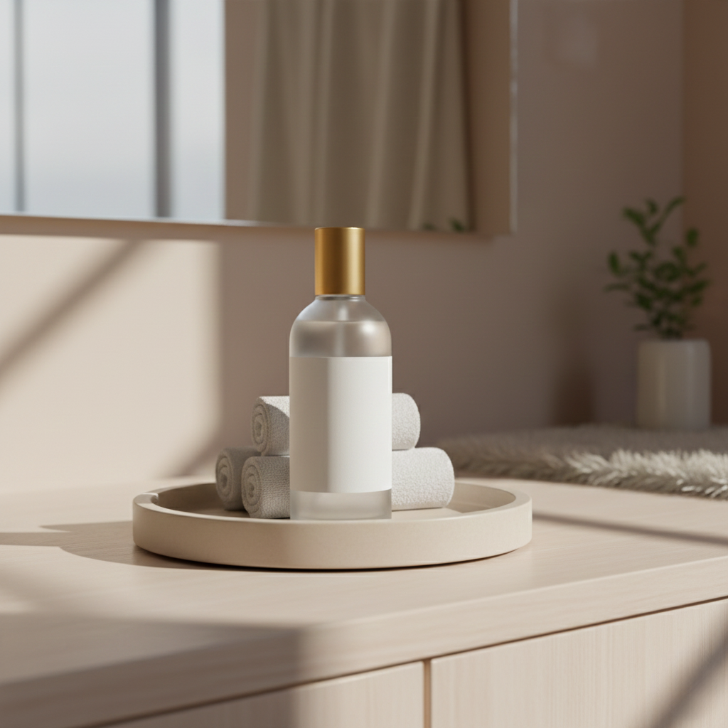 Minimalist Glass Reed Diffuser Bottle